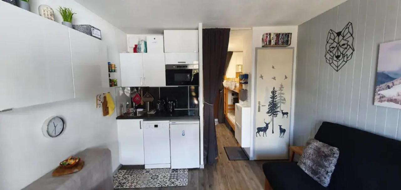 Studio 2 Alpes, Proche Lac Buissonniere, Menage Inclus, Balcon, Parking Les Deux Alpes Exterior foto