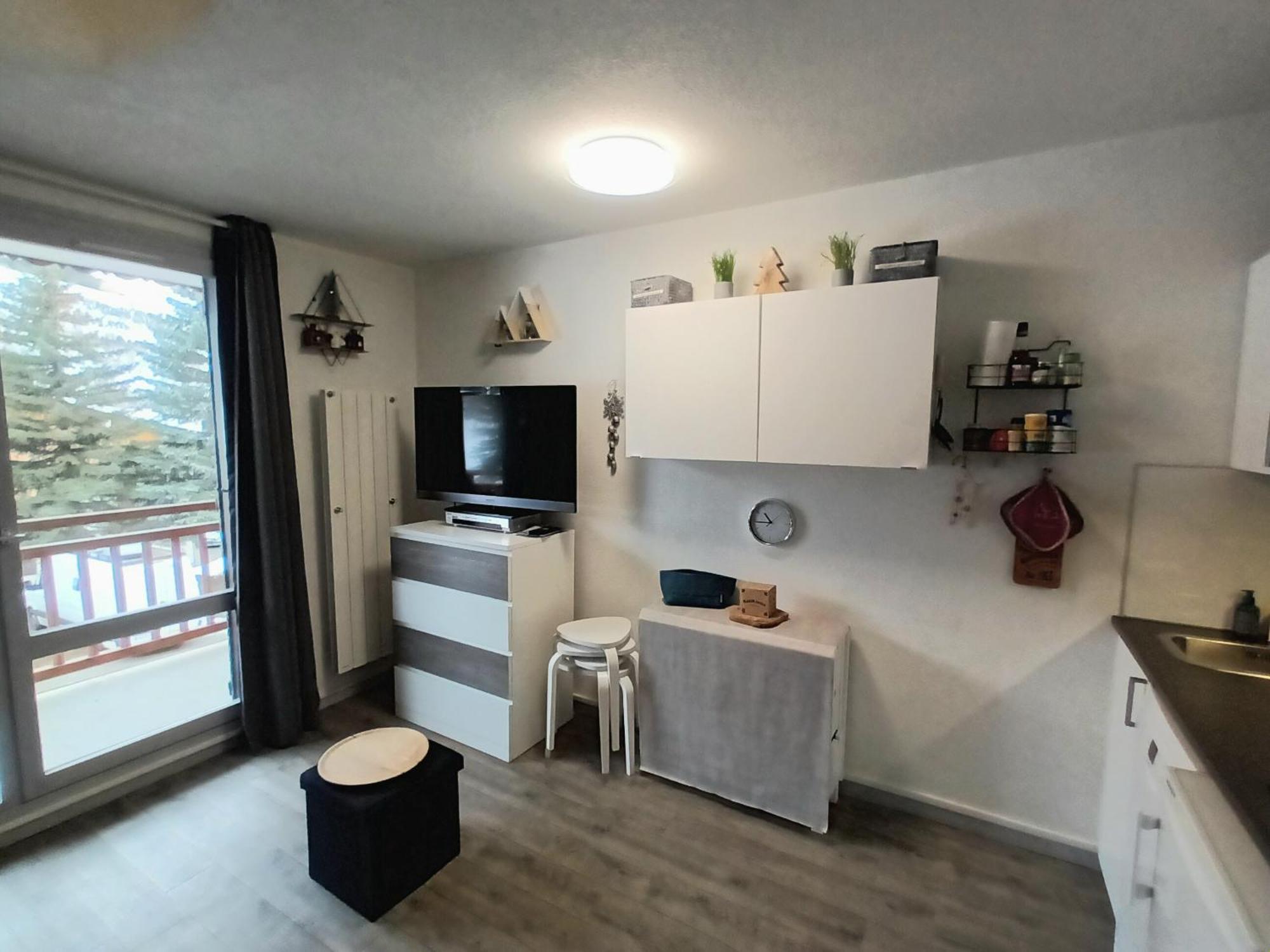 Studio 2 Alpes, Proche Lac Buissonniere, Menage Inclus, Balcon, Parking Les Deux Alpes Exterior foto