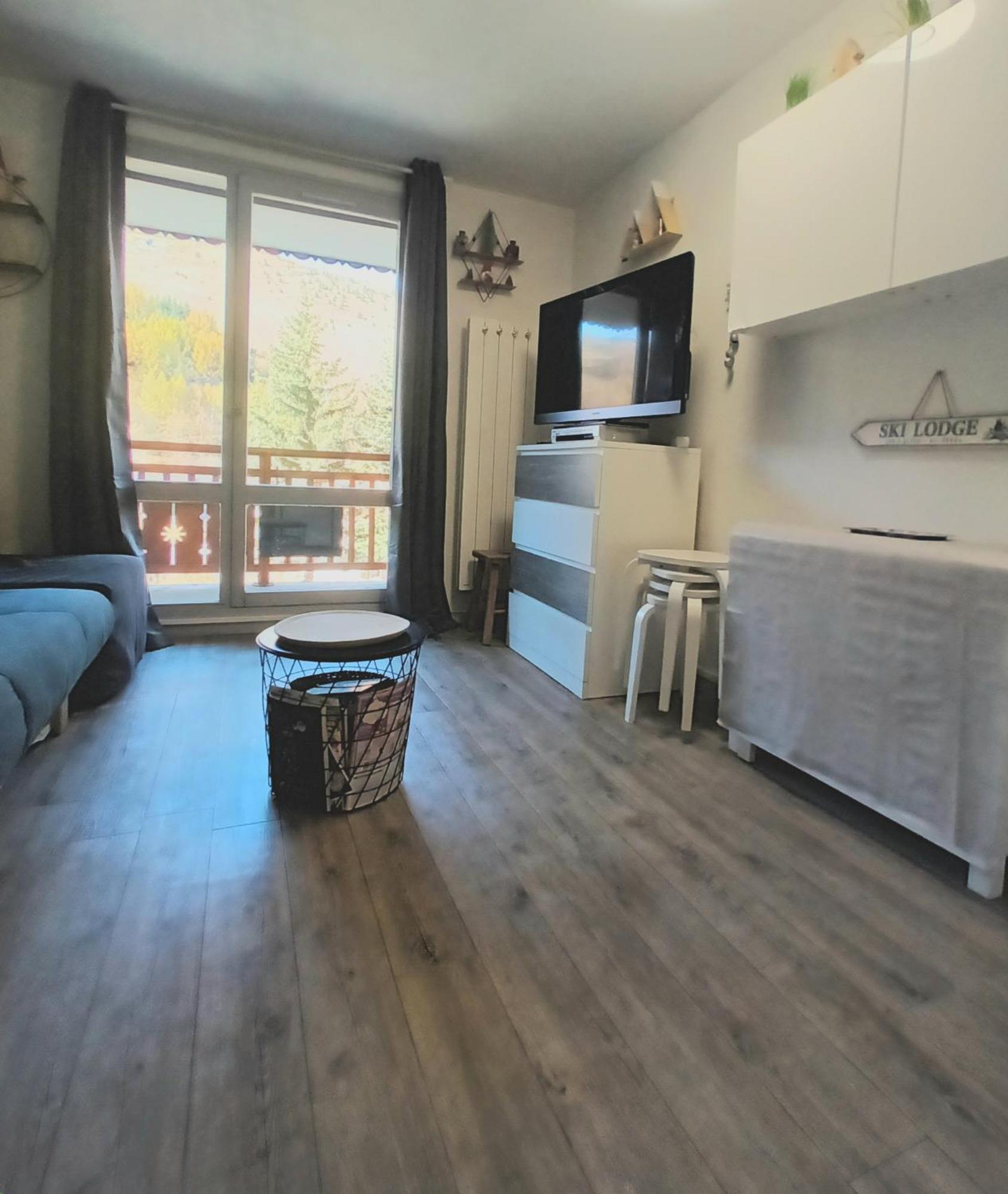 Studio 2 Alpes, Proche Lac Buissonniere, Menage Inclus, Balcon, Parking Les Deux Alpes Exterior foto